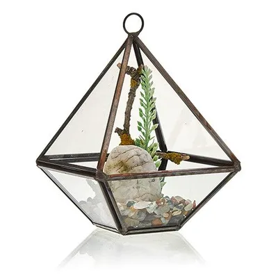 Glass Terrarium Small Diamond — foto 3