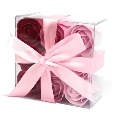 Set di 9 Saponi Fiori – Rose Rosse