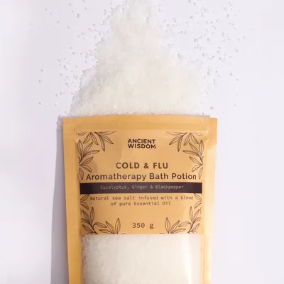 Aromatherapy Bagno Potion in Kraft Bag 350g - Colds & Flu — foto 2
