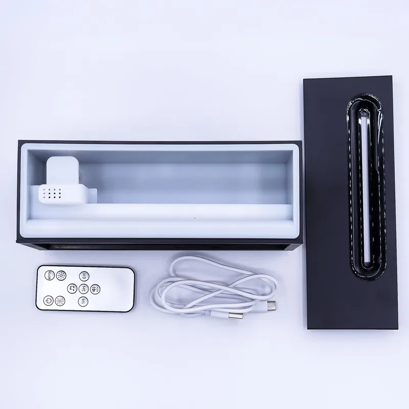 Flame Effect Aroma Diffusore with Birdsound Nero USB Colour Change — foto 2
