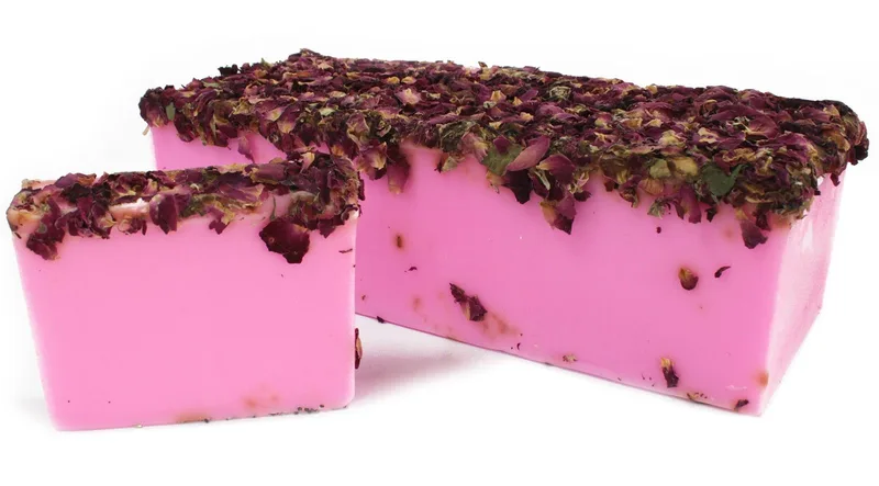 Rosa & Rosa Petals Sapone Bar - 100g