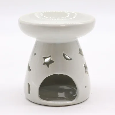 Lrg Classic Bianco Olio Bruciatore - Moon & Star — foto 1
