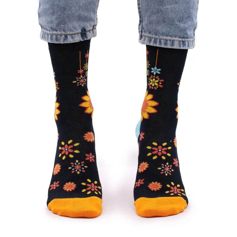 Hop Hare Bamboo Socks (36-40) - Mandala Fiori — foto 1