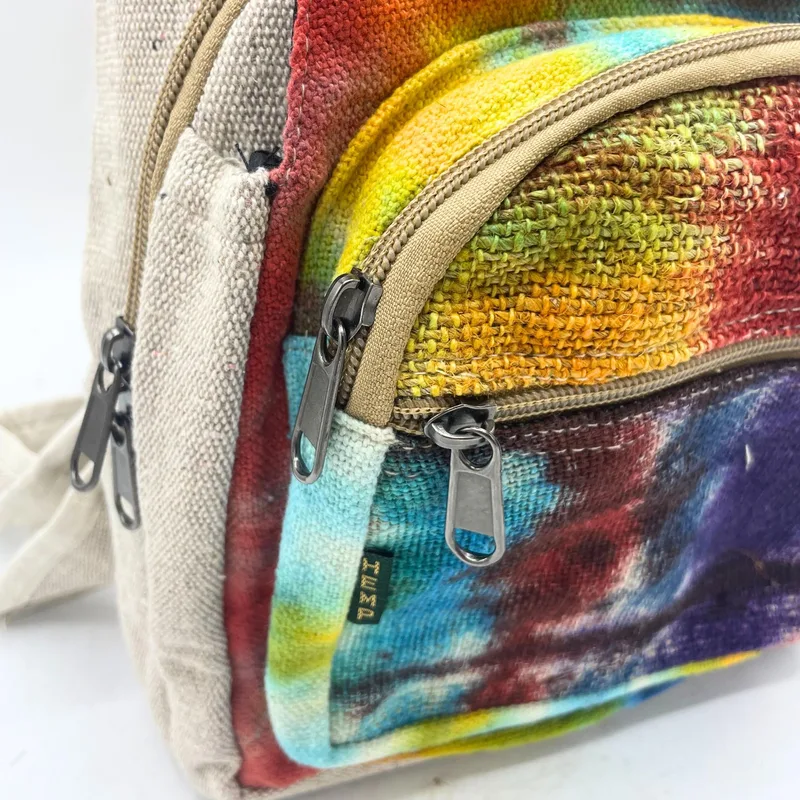 Tiedye Hemp Sling Shoulder Bag — foto 4