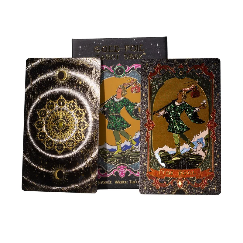 Oro Foil Tarot Card Set with booklet — foto 3