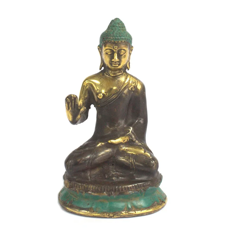 Med Hand Up Sitting Buddha — foto 2