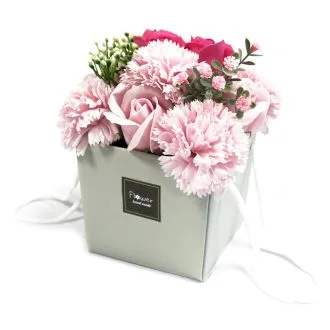 Sapone Fiore Bouqet Pink Rosa & Carnation — foto 2