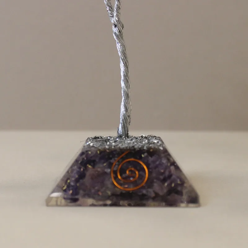 Gemstone Albero with Organite Base 80 Stone Amethyst — foto 2