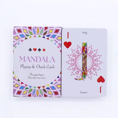 Mandala Playing & Oracle Cards – Kaleidoscope Symmetry — foto 2