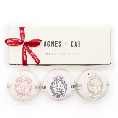 Agnes + Cat Lakeland Favourites Bagno Fizzer Gift Set — foto 2