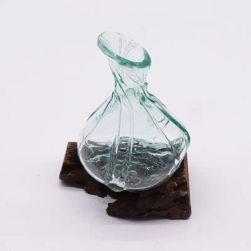 Molten Glass Fancy Mini Decanter on Legno 24cm — foto 1