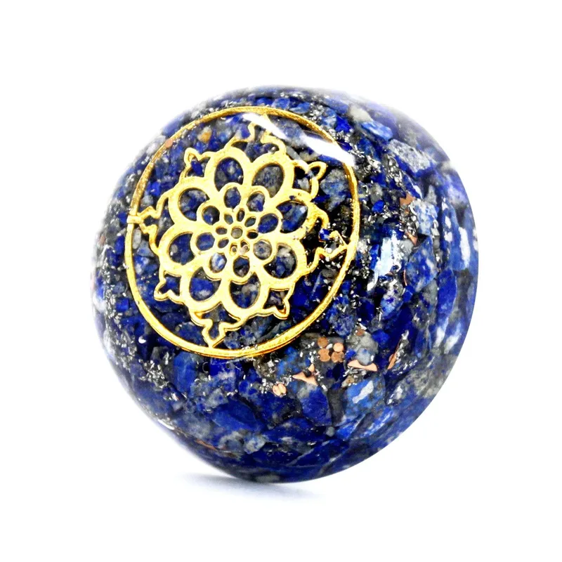Orgonite Desk Power Packs Lapis Dome