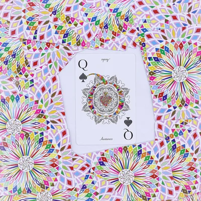 Mandala Playing & Oracle Cards – Kaleidoscope Symmetry — foto 3