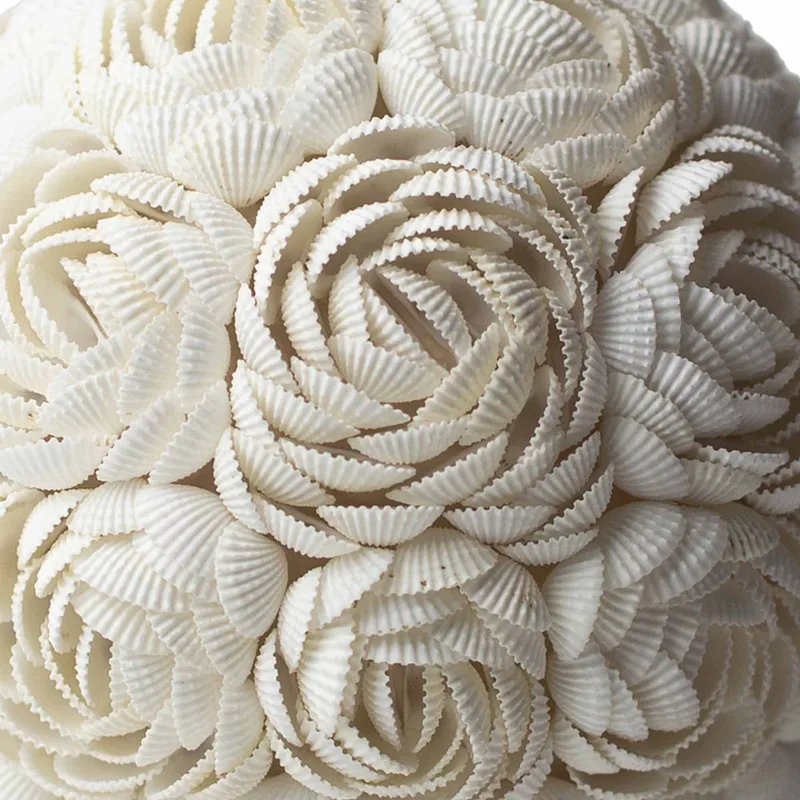 Boho Sea Shell Lamp Rosa Oval 15cm — foto 1