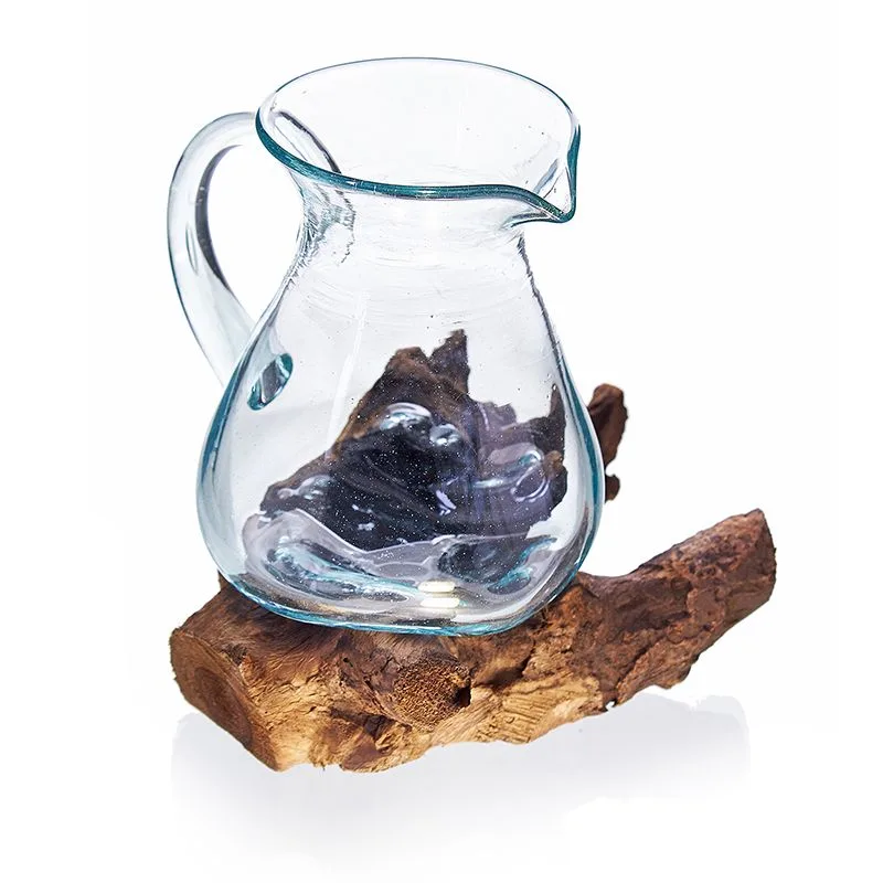 Molton Glass on Legno Water Jug — foto 1