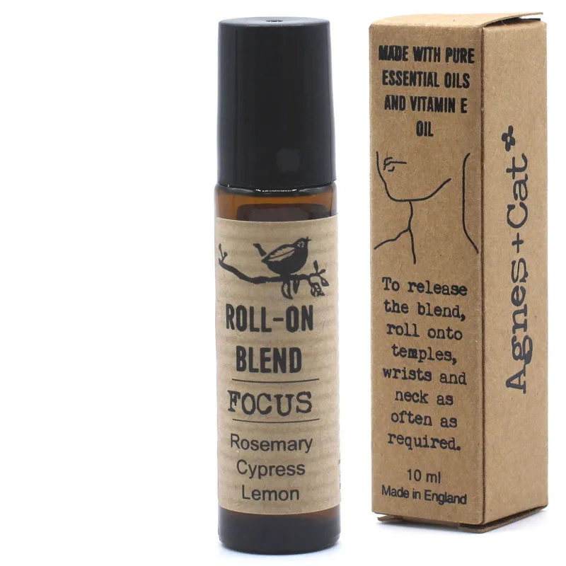 10ml Roll On Essenziale Olio Blend - FOCUS — foto 2
