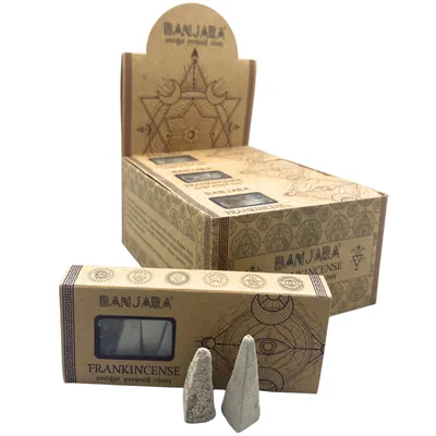 Banjara Smudge Pyramid Cones Frankincense