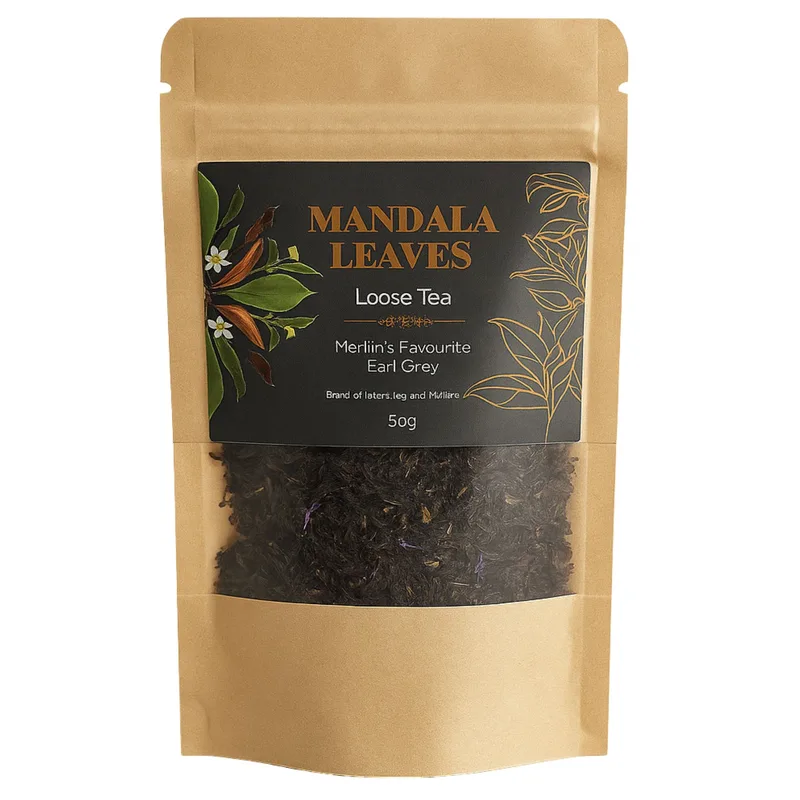 50g Merlin's Favorite Earl Grey — foto 2