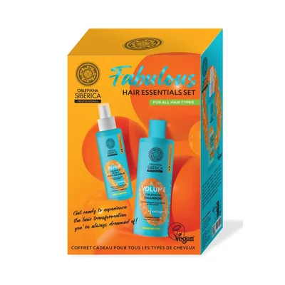 Natura Siberica Volume Repair Coffret Champu Todo Tipo De Cabello 200 ml Acondicionador 200 ml
