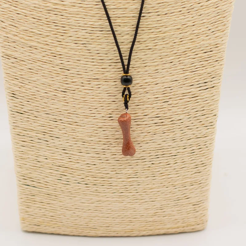 Collana con ciondolo Gemma - Goldstone Osso — foto 2