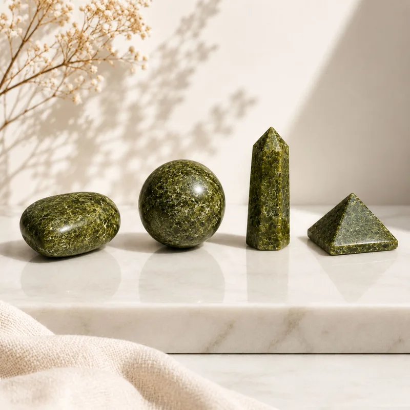 Four Gemstone Shapes - Epidote — foto 4