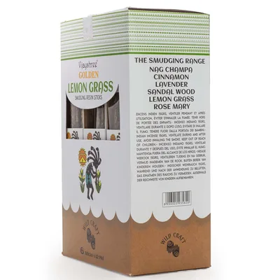 Golden Limone Grass Smudging Resin Sticks - 30g — foto 3