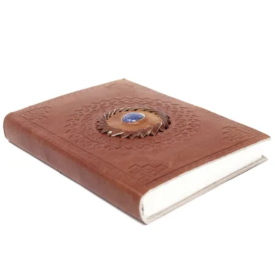 Leather Lapis Notebook 17x12 cm — foto 1