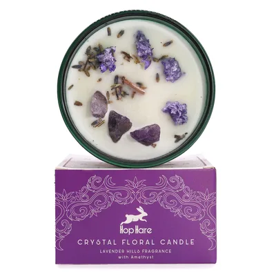 Hop Hare Crystal Magic Fiore Candela The Moon