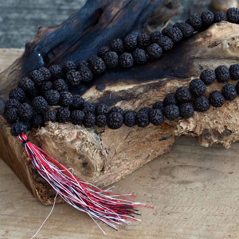 108 Rudraksha Mala - Dark — foto 4