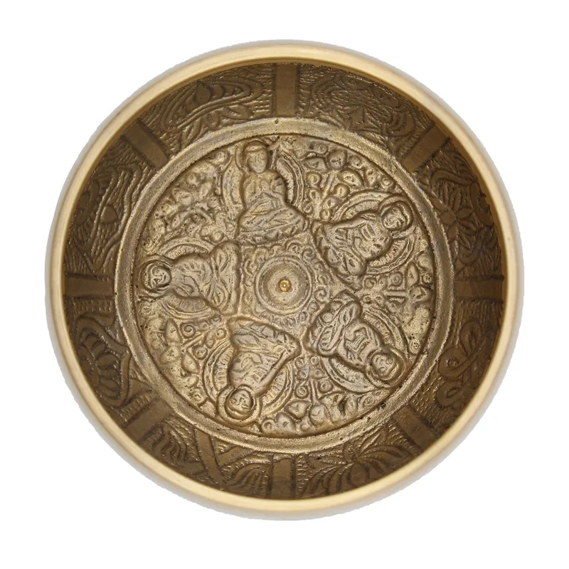 Lrg Five Buddha Singing Bowl — foto 2