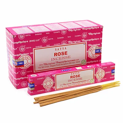 Satya Incenso 15gm - Rosa