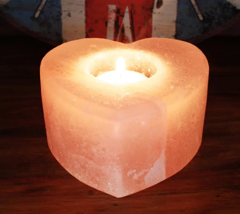Salt Candela Porta Med Heart
