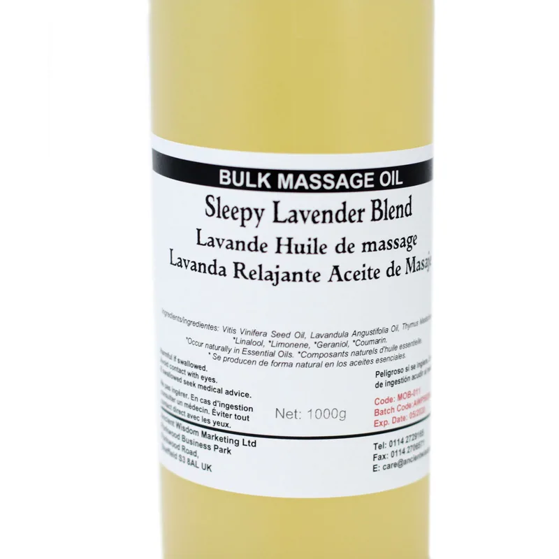 Sleepy Lavanda 1Kg Massage Olio — foto 1