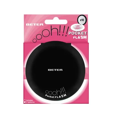 Beter Ohh! Two Ways Mirror With Led Light x10 Black