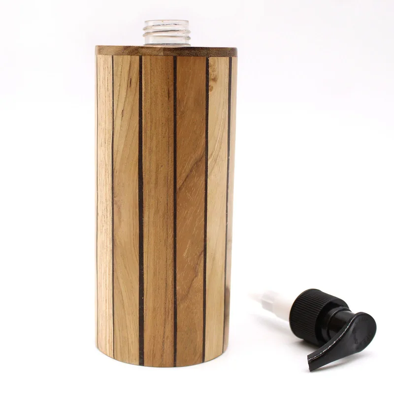 Naturale Teakwood Sapone Dispencer Round — foto 6