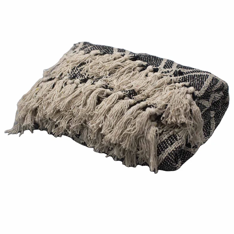 Boho Comfort Throws Nero & Biege Regency — foto 4