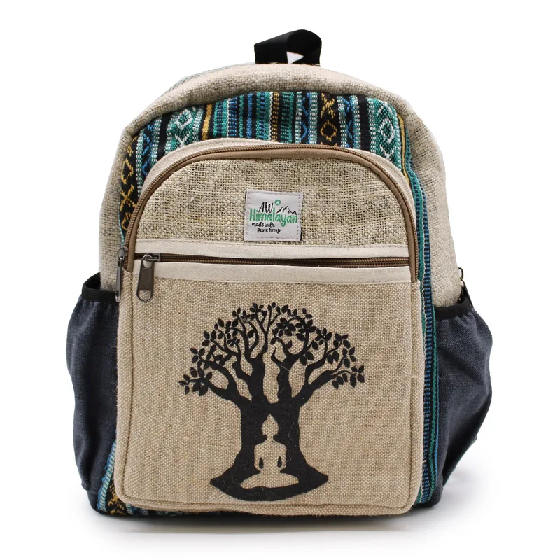 Small Hemp Backpack Bohdi Albero Design
