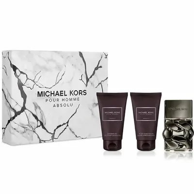 Michael Kors Pour Homme Absolu Eau De Parfum Spray 50ml Set 3 Parti