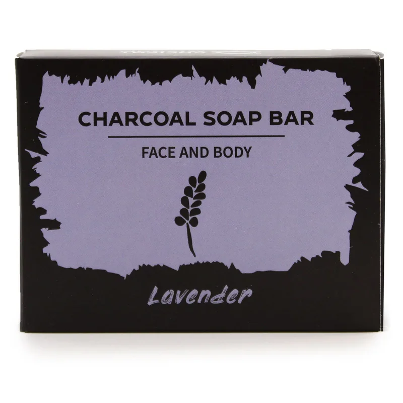 Charcoal Sapone 85g - Lavanda