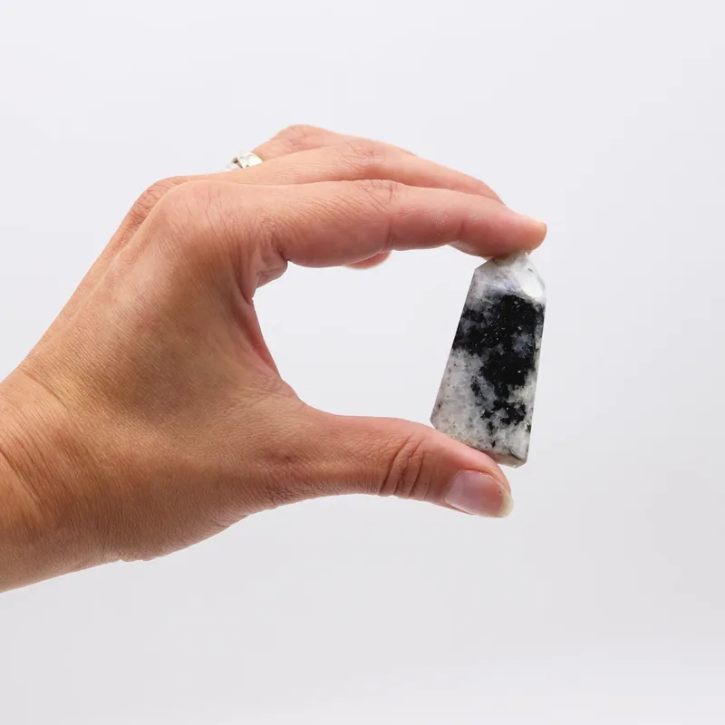 Gemstone Points approx 6cm Indian Moonstone — foto 1