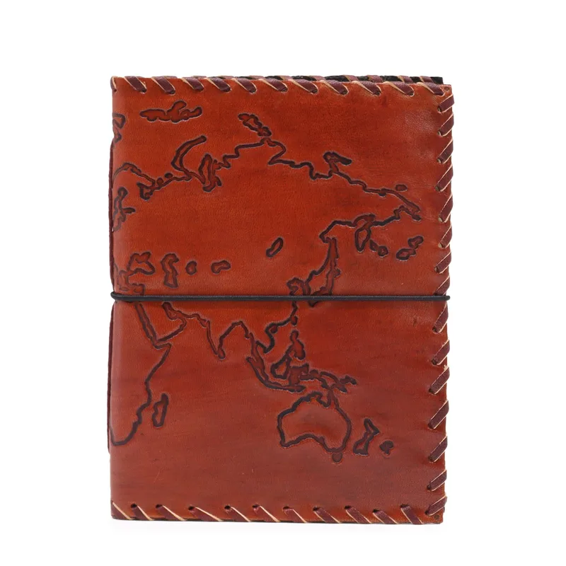 Travel Journal with wrap Light Tan 96 pages 17x13cm — foto 2