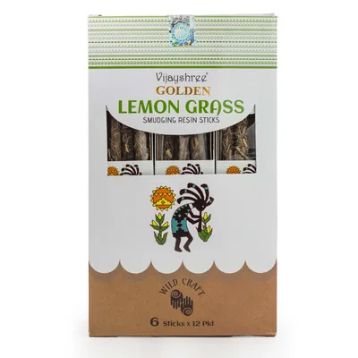 Golden Limone Grass Smudging Resin Sticks - 30g — foto 1