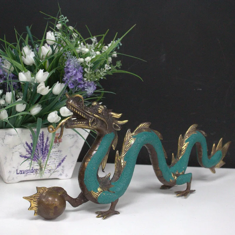 Dragone del Feng Shui con Palla – 27 cm — foto 2