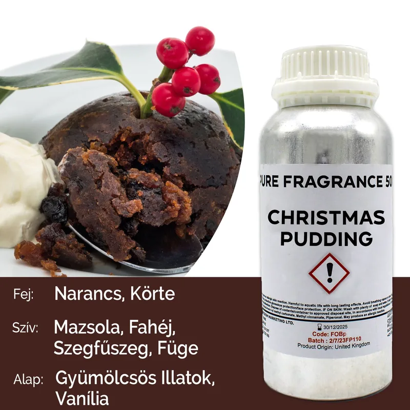 Christmas Pudding Puro Profumo Olio 500ml — foto 6