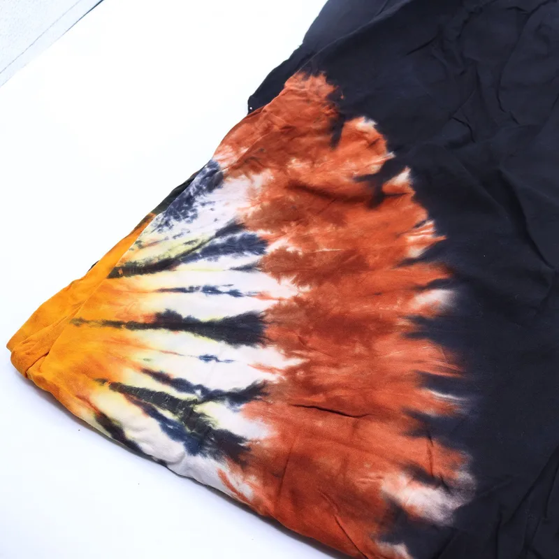 Japanese Style Lounge Pants Nero Chocolate & Arancia L — foto 1