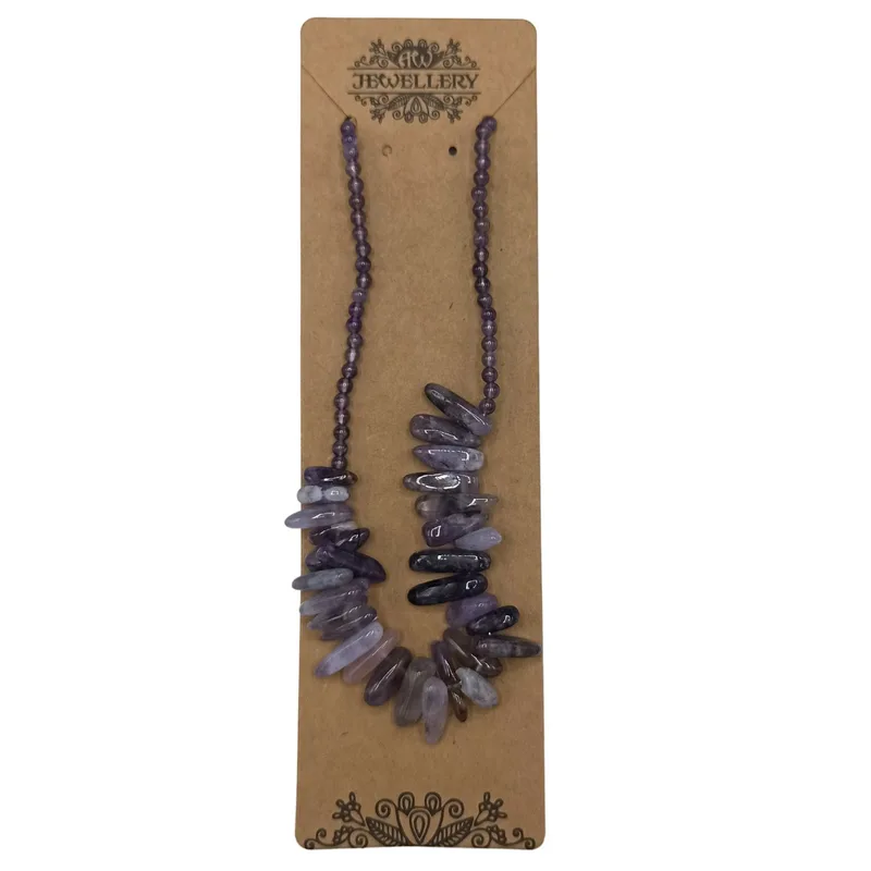 Longstone Gem Necklace Amethyst — foto 2