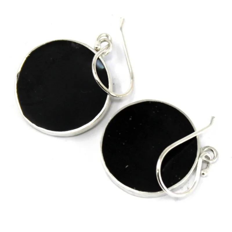 Albero of Life Argento Earrings 15mm Abalone — foto 2