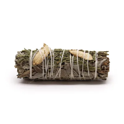 Bastoncini per Bruciare Erbe – Salvia Bianca, Zenzero e Ciano — foto 1
