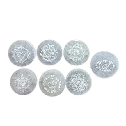 Chakra Set of 7 Charging Plates — foto 5