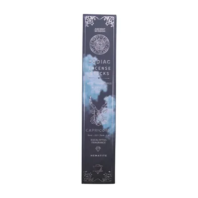 Eucalipto Zodiac Gemstone Crystal Incenso - Capricorn — foto 2